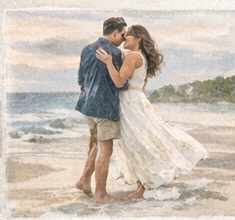 Beach weddings by PolliPhoto